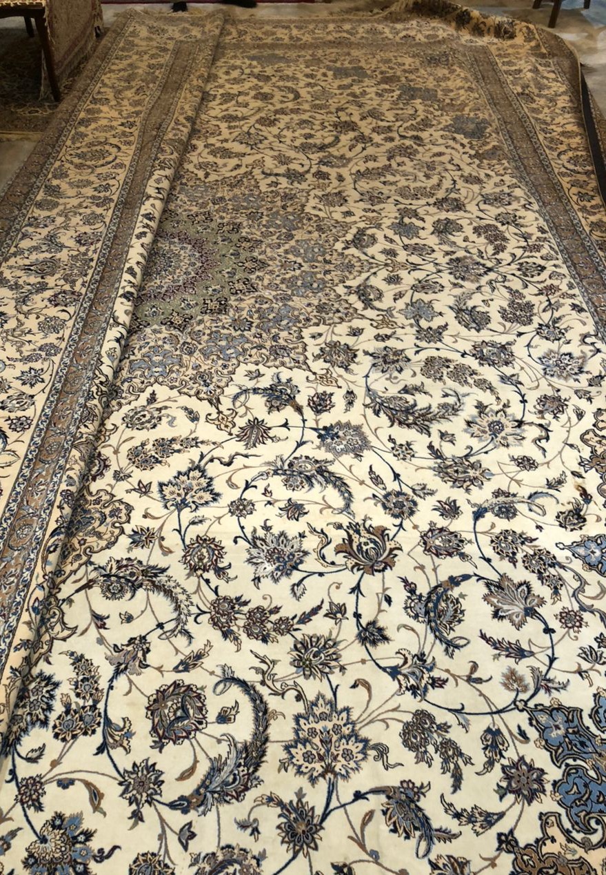 فرش دستباف تبریز و نایین ۲۴ متری